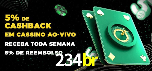 Promoções do cassino ao Vivo 234br